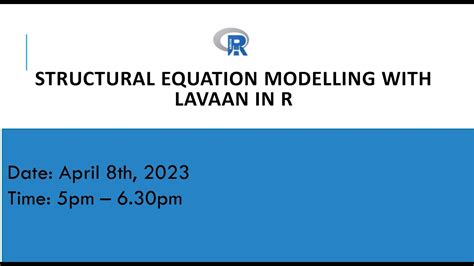 lavaan in r